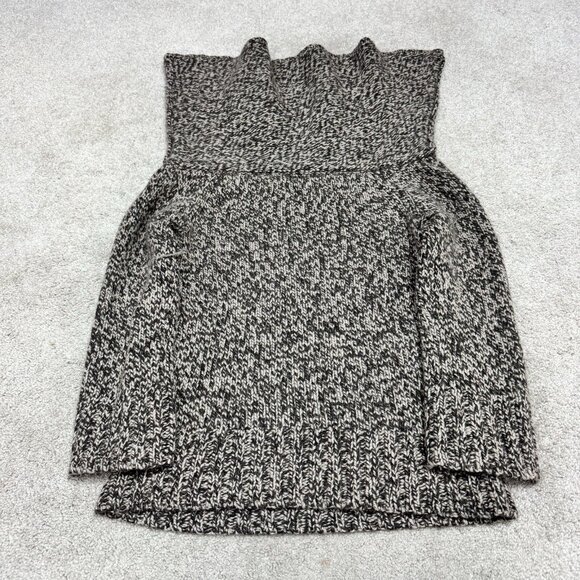 Express Sweater Women’s Brown Wool Cashmere Blend Long Sleeve Pullover Small - Picture 8 of 10